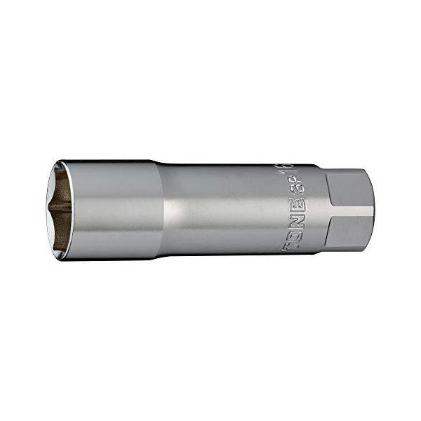 他サイト： トネ(TONE) プラグソケット(6角・マグネット付) HP3P-16S 差込角9.5mm(3/8") 二面幅16mmの商品画像