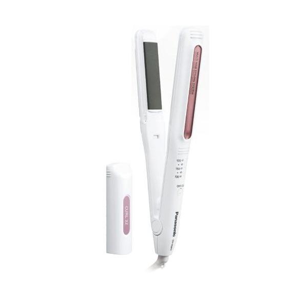 パナソニック ヘアアイロン カール・ストレート両用 海外対応 32mm 白 EH-HW12-W パナソニック ヘアアイロン カール・ストレート両用 海外対応 32mm 白