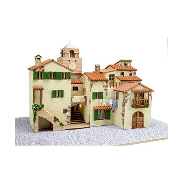 ウッディジョー 1/87 ヨーロッパの街並みシリーズ イタリア 木製模型