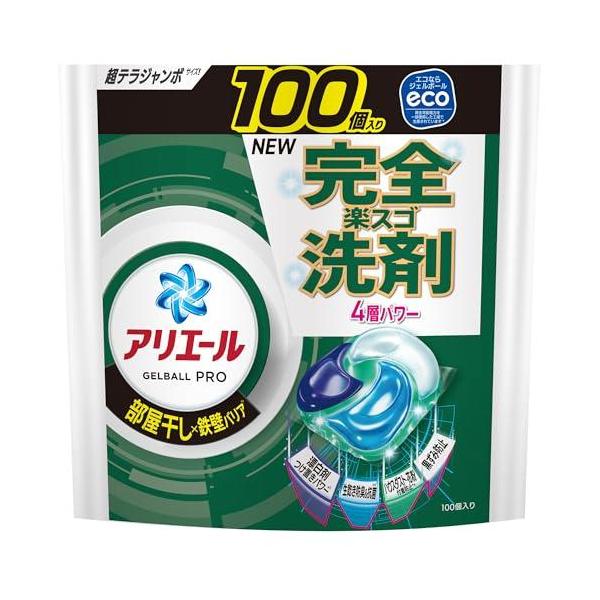 価格推移】 P&G アリエール ジェルボール プロ 部屋干し用詰め替え 100