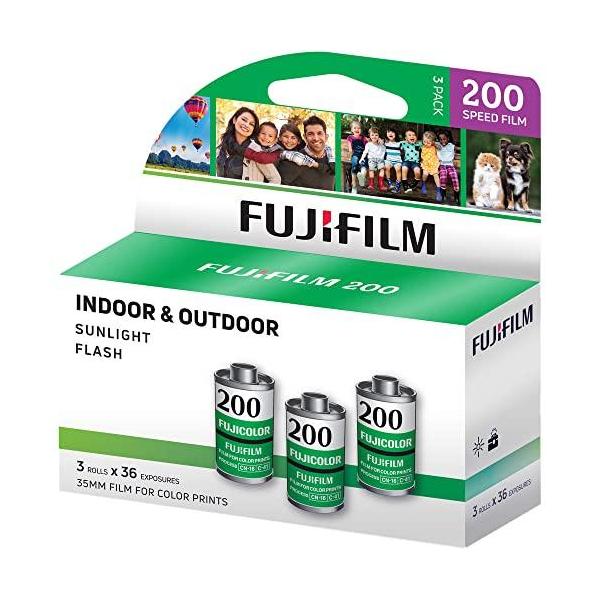 他サイト： 富士フイルム フジカラー 200 カラーネガフィルム ISO 200 35mm サイズ 36枚撮り CA-36 3個パックの商品画像