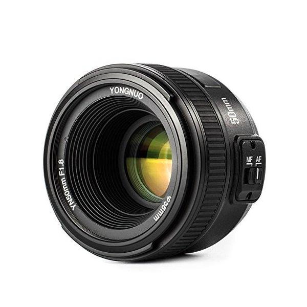 YONGNUO Nikon YN50mm F1.8N 単焦点レンズ ニコン Fマウント フル