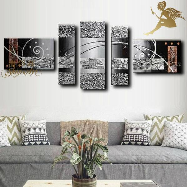 絵画 インテリア 壁掛け アートパネル ５パネルセット シルバー Buyee Buyee Japanese Proxy Service Buy From Japan Bot Online