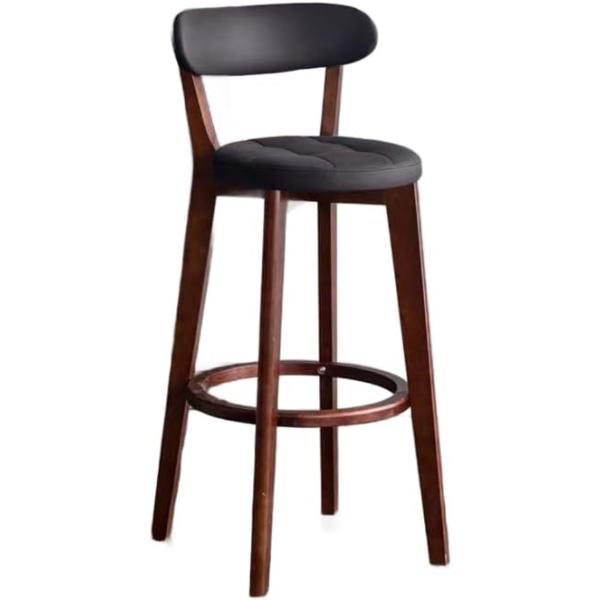 【商品仕様】幅40cm * 奥行き40cm * 高さ95cm、座面の高さ72cm、耐荷重：約150KG<br>【快適な座り心地】見た目のオシャレさだけではなく、座面には高密度クッション素材が入っているので、弾力性があり、座り心地...