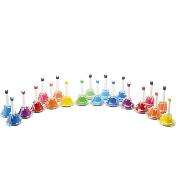 KC タッチ式ベルコーラス20音メロディーベルMB-20K/MU(マルチカラー