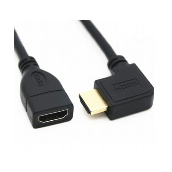 【並行輸入品】L字型 HDMI 延長ケーブル 右L型 HDMIオス-メス HDMIケーブル 延長 ケーブル .