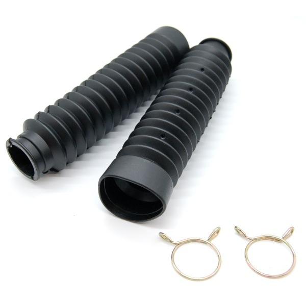 並行輸入品】バイク オートバイ用 フロントフォークブーツ