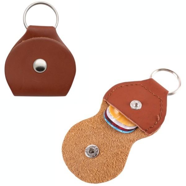 レザー調 ピックケース ブラウン ホルダー 収納 ギターピック 収納ケース うめのやonline 通販 Yahoo ショッピング