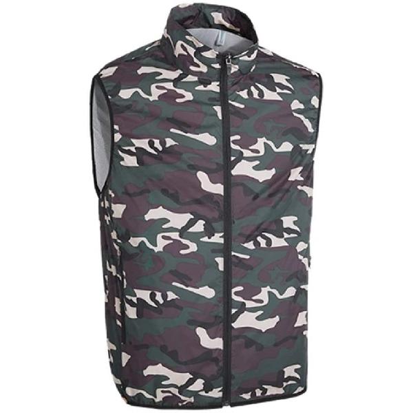 並行輸入品】ベスト 空調冷却服 《迷彩》 《Mサイズ》 空調作業服