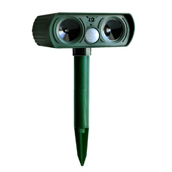 【並行輸入品】動物撃退器 超音波 アニマルガーディアン2 猫よけ カラス 対策 害獣駆除 動物駆除 ソーラー式 電源不要 ..