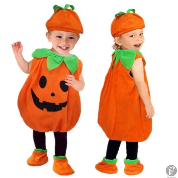 ハロウィン コスプレ 仮装 かぼちゃ パンプキン パーティーグッズ イベント用品 キッズ こども 男の子 女の子 キャラクター おもしろ 学園際