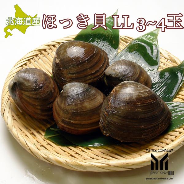 北海道産 北斗産　ホッキ貝　Lサイズ ３個　北寄貝