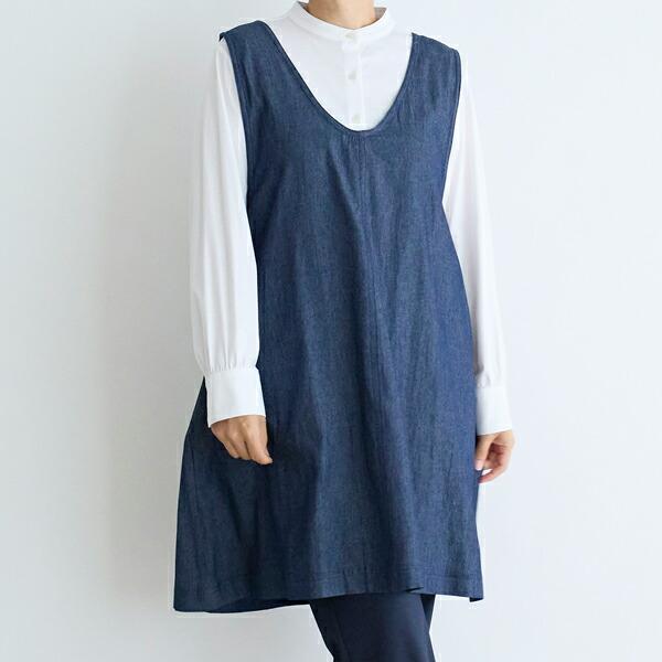 share with Kurihara harumi 栗原はるみ/エプロン/デニムフリークロス