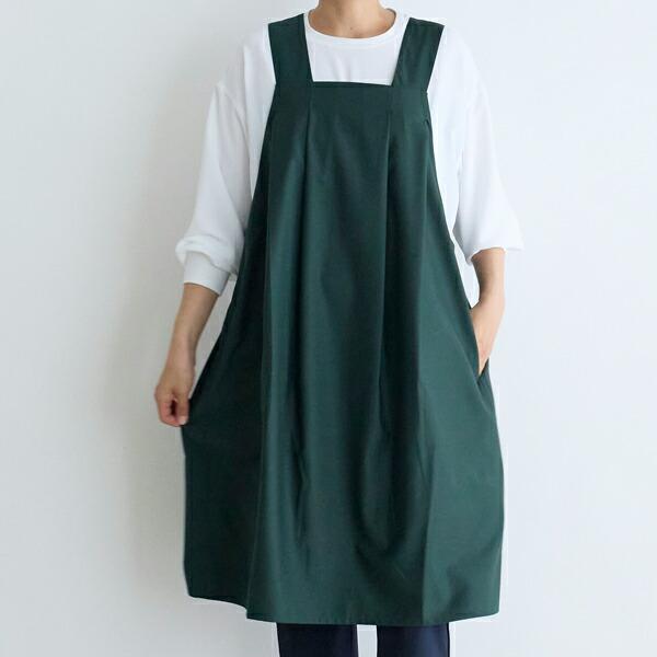 栗原はるみ　エプロン　箱無し share with Kurihara harumi 栗原はるみ/エプロン/TRツイルジャンスカ