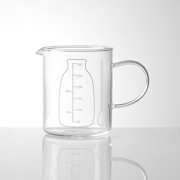 栗原はるみ ギフト包装可 耐熱ガラス メジャーカップ  300ml  /ポイント利用