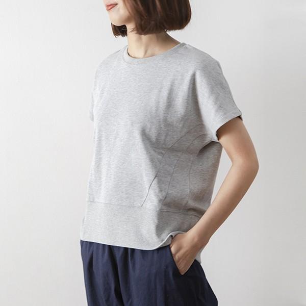 栗原はるみ ウエア ギフト包装可 ガーゼ裏毛半袖tシャツ おうちごはん 自炊 Sim 2149 公式 栗原はるみweb通販yahoo 店 通販 Yahoo ショッピング