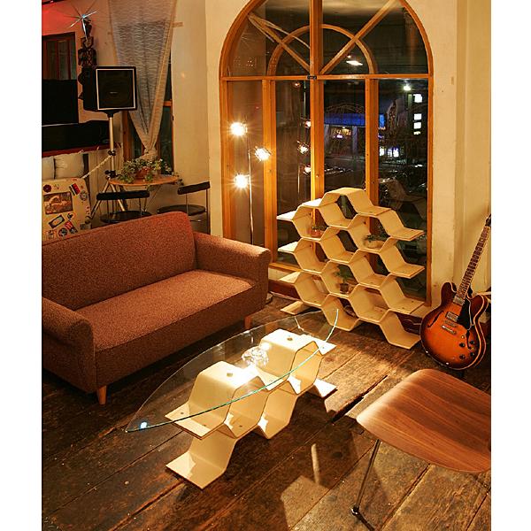 ハニカムラック 3段 デザイナーズ家具 蜂の巣 ガラス ディスプレイラック シンプル アイディア収納 Buyee Buyee 日本の通販商品 オークションの代理入札 代理購入