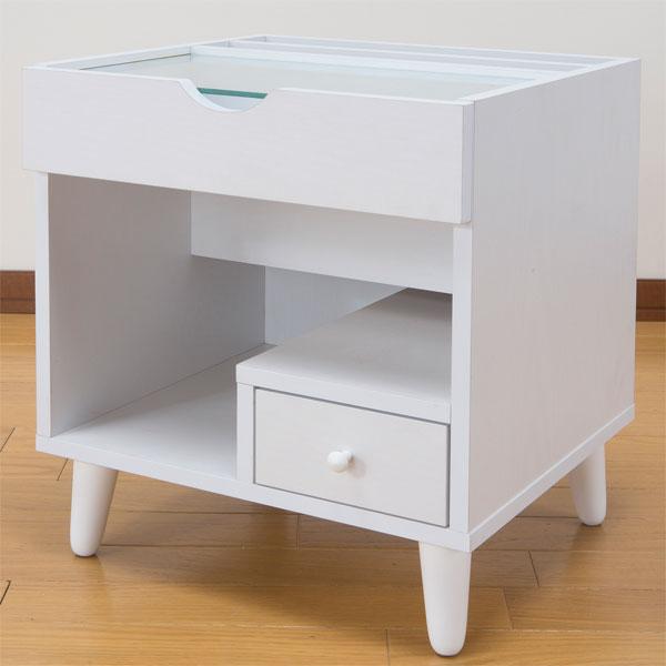 ミニドレッサー コスメテーブル Lt 1300wh 7507 メイクボックス 大容量 収納 テーブル ホワイト オシャレ コスメ メイク 一人暮らし ドレッサー シンプル 671c31 バリュー家具 ゆとり生活研究所 通販 Yahoo ショッピング