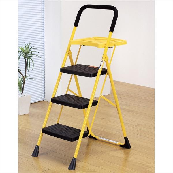 便利なトレー付き脚立 3段 DIY 工具 はしご 作業台 脚立 a24586 FL 