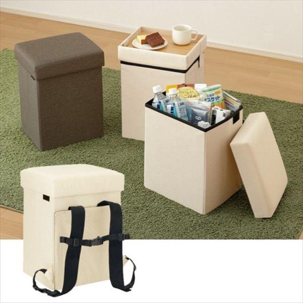 防災ニモナルマルチスツール 椅子 スツール 座椅子 スツール a3410110 a3410120 FL-3461 テーブル 防災リュック 多機能 スツール ベルト リュッ