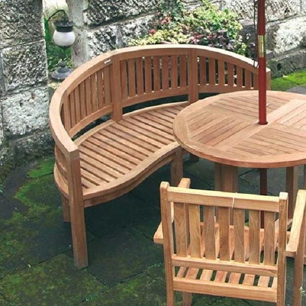 バナナベンチ ガーデニング お洒落 庭 木製 チーク材 イングリッシュガーデン 椅子 イス ベンチ バナナ 6011 バリュー家具 ゆとり生活研究所 通販 Yahoo ショッピング
