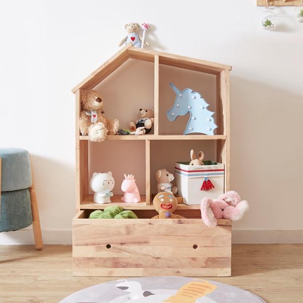 子ども用家具 絵本ラック 本棚 Natural Signature ハウスシェルフ 子供部屋 可愛い 収納 お片付け リビング キッズ ベビー バリュー家具 ゆとり生活研究所 通販 Yahoo ショッピング