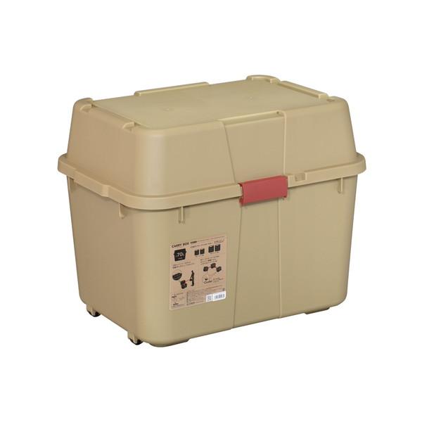 【2個組】キャスター付 キャリーボックス 70L インテリア雑貨 整理用品 小物入れ 小物収納 小物入れ 12856439 13349288 収納 ボックス コンテナ