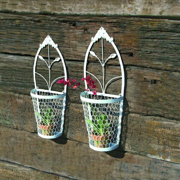 庭 ガーデニング オーナメント オブジェ フラワーハンガー 2個セット フラワーハンガー ハンガー ガーデニング エクステリア ガーデン 庭 装飾 置物 鉢 セ バリュー家具 ゆとり生活研究所 通販 Yahoo ショッピング