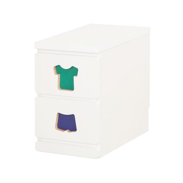 [TRAINING KIDS CHEST] おかたづけしたくなるチェスト 2杯[外寸] 幅29cm×奥行44.5cm×高さ43cm[引出し内寸] 幅23cm×奥行38cm×高さ13cm[材質] プリント紙化粧繊維板[カラー] ナチュラル[重...