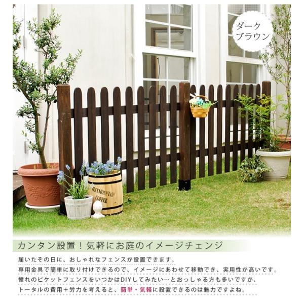 ピケットフェンス ウッドフェンス ストレート 平地8連結セット Sfps10 8hb Diy 工具 木製 目隠し 庭 北欧 目隠し カントリーガーデン ウッドフェンス Diy ピケットフェンス バリュー家具 ゆとり生活研究所