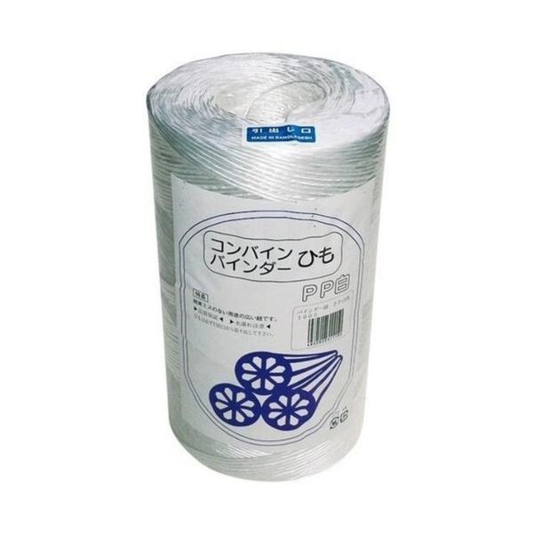 特長●化学繊維のため強度があり、水に強く腐りません。用途●稲わらをコンバインでの収穫時に結束する紐です。●植物の誘引や、梱包用の紐として。仕様●長さ(m)：1000材質●ポリプロピレン質量・質量単位●1.5kg【メーカー名】（有）加藤伝蔵商...