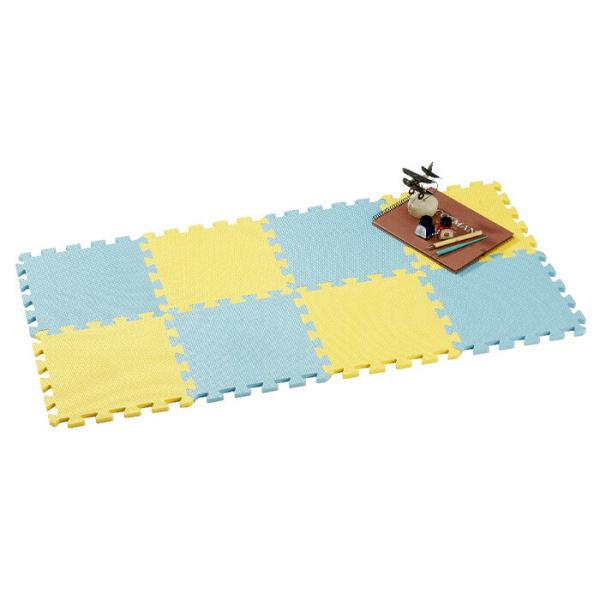 他サイト： 【在庫処分】シービージャパン　やわらかジョイントカラーマット8枚組　ソーダ　【品番：4573306869030】の商品画像