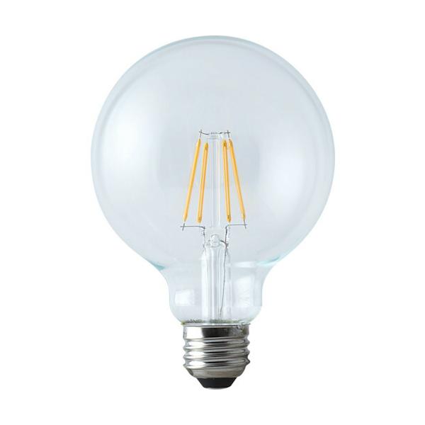 【在庫処分】東京メタル工業（TOME）　ＬＥＤフィラメントＧ形　【品番：LDG7LGC60WTM】