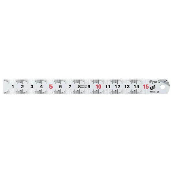 他サイト： 【メール便対応】新潟精機　SK　キャッチアップスケール 快段目盛 15cm CU-15KD　【品番：4975846662773】の商品画像