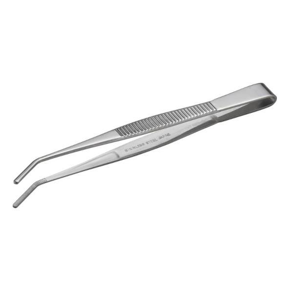 他サイト： 【メール便対応】アネックスツール　ステンレスピンセット 先曲125mm （先端ギザ）　【品番：122】【JAN：4962485091033】の商品画像