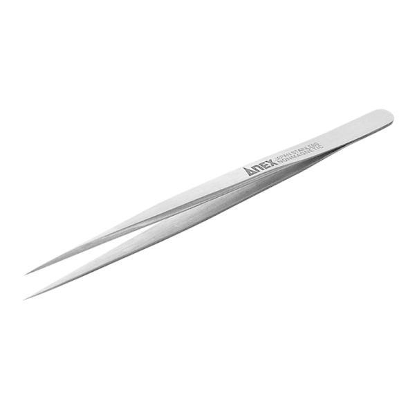 他サイト： 【メール便対応】アネックスツール　ステンレスピンセット 長極細型140mm （SUS304）　【品番：206】【JAN：4962485091576】の商品画像