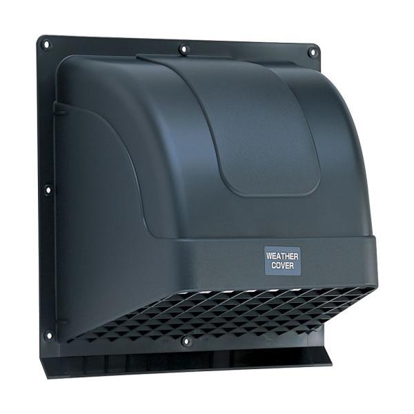 ●雨や風のトラブルを防ぎ、外観の美しさを守ります。●換気扇ウエザーカバー（プラスチック製）●色： ブラック●開口寸法： 175×175mm●取付ビス4.0×20　4本付属