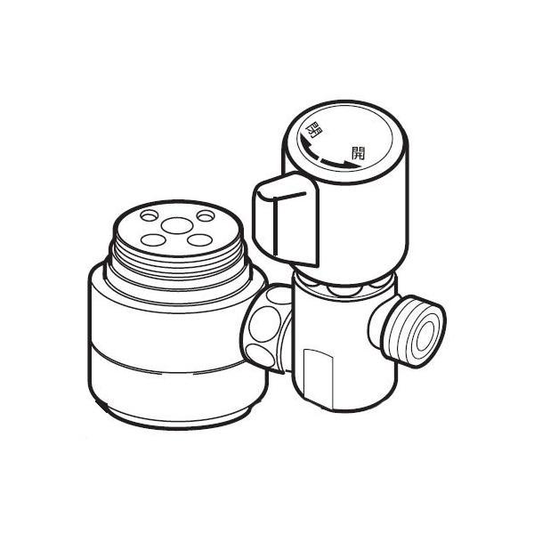 ナニワ製作所 シングル分岐 【品番：NSP-SMVD8】 : 生活雑貨 yutorito