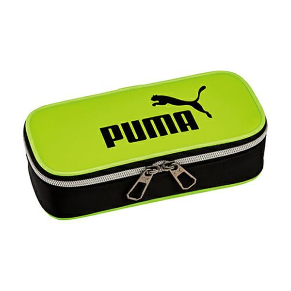 他サイト： クツワ　PUMA　ラージボックスペンケース　蛍光イエロー　【品番：PM245YE】の商品画像