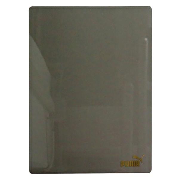 ●シンプルデザインのプーマ下敷●環境に優しい再生PET樹脂100％使用●B5サイズ●本体サイズ： H250×W180×D0.6mm●本体重量： 38g●材質： 再生PET【メーカー名】クツワ（株）【メーカー品番】PM191