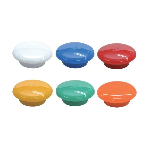 【メール便対応】マグエックス（MagX）　カラーボタン　２０パイ　色込み　２４個入り　【品番：MFCB-20-24P-C】