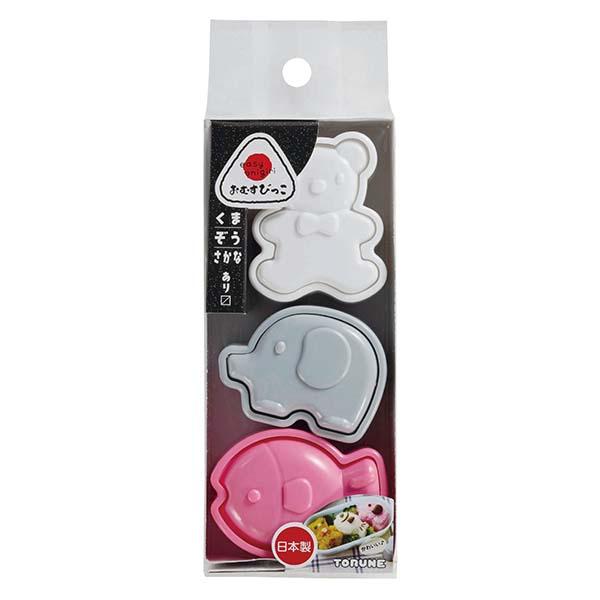 トルネ　おむすびっこ　くま・ぞう・さかな　【品番：P-3719】