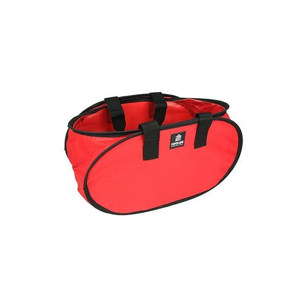 ●新形状のポップアップバックです。●ワイヤーで自立し、使わない時はコンパクトにたためます。●用途： 道具、工具の持ち運び、収納●規格： EPU-32OV-RD●商品サイズ： 幅320×高さ150×奥行185mm●重量： 234g●色： レッ...