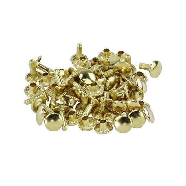 ●メッキ仕上げで、装飾性の高いカシメ玉です。●ベルト・バッグ・腰袋などの補修・補強に最適です。●用途： ベルト・バッグ・腰袋などの補修・補強。●規格： NO.57MT●商品サイズ： 幅9×高さ11.5×奥行き9mm●重量： 0.7g●カシメ...