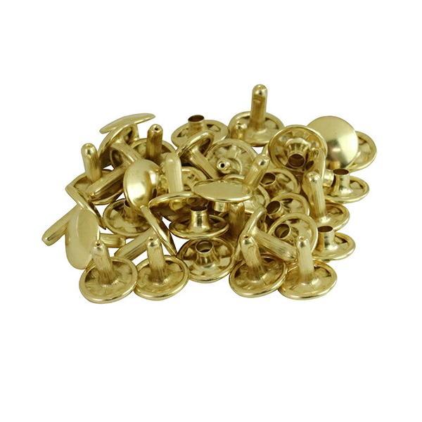 ●メッキ仕上げで、装飾性の高いカシメ玉です。●ベルト・バッグ・腰袋などの補修・補強に最適です。●用途： ベルト・バッグ・腰袋などの補修・補強。●規格： NO.61MT●商品サイズ： 幅13×高さ13×奥行き13mm●重量： 1.6g●カシメ...