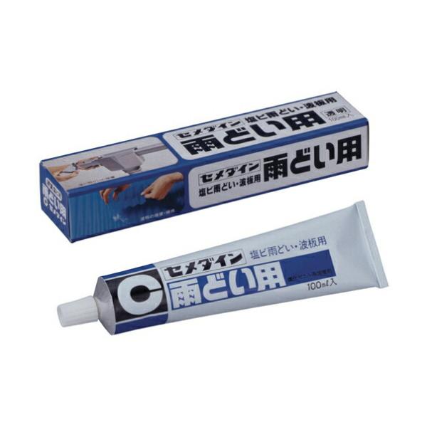 セメダイン　硬質塩化ビニル用接着剤　雨どい用（100ml）　【品番：CA-118】