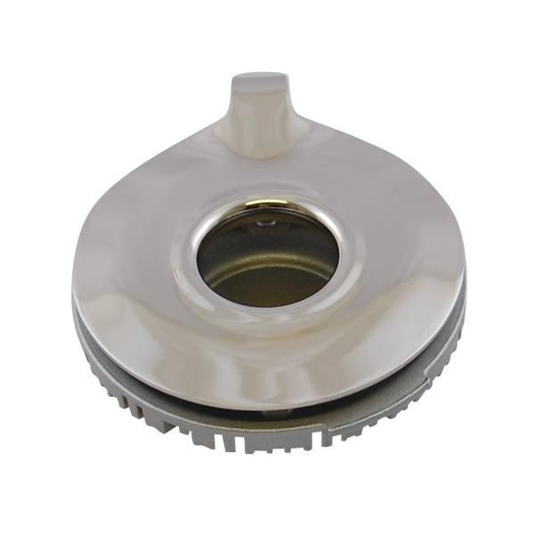 ●バーナーの上にセットをする、炎が出る部分のキャップです。●サイズ： 直径65（mm）●色： シルバー※裏面に「EM18」刻印あり