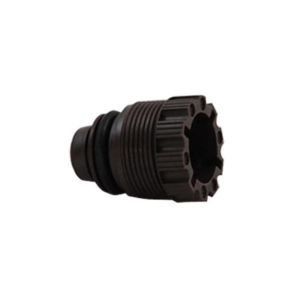 ●水フィルターを固定しているプラグです。