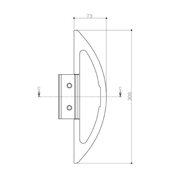 ●サイズ： 300×73（mm）【メーカー名】TOTO（株）【メーカー品番】AFKK229