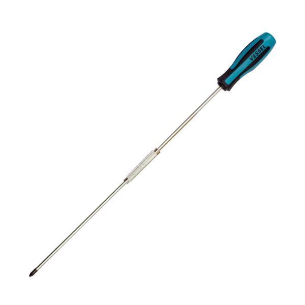 他サイト： ベッセル　メガドラ 普通ドライバー（エクストラロングタイプ）　【品番：No.900（+2×400）】【JAN：4907587108098】の商品画像